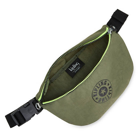 Cangurera Kipling Fresh Lite Verde Oliva | MX 1008RV